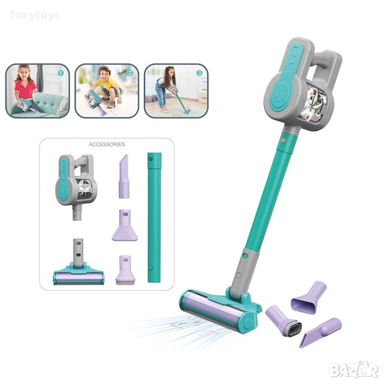 Детска вертикална прахосмукачка, снимка 1