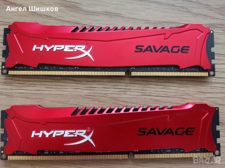 Рам памет Kingston HyperX 2x8GB 16GB DDR3 2400MHz FHX324C11SRK2/16, снимка 1