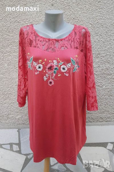 3XL Нова туника  Sheego цвят корал , снимка 1