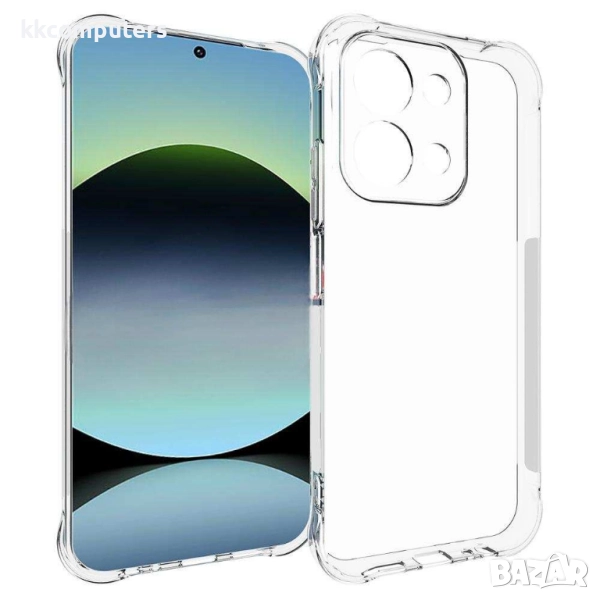 Защитен комплект WANLONFENG за Xiaomi Redmi 15C 5G / 4G / Poco C85 4G | Прозрачен калъф 2.0mm TPU + , снимка 1