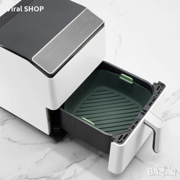 Кошничка за фритюрник с горещ въздух Lekue, оребрена, снимка 1