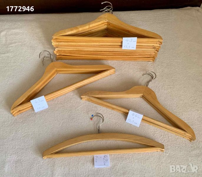 Дървена закачалка, дървени закачалки , снимка 1