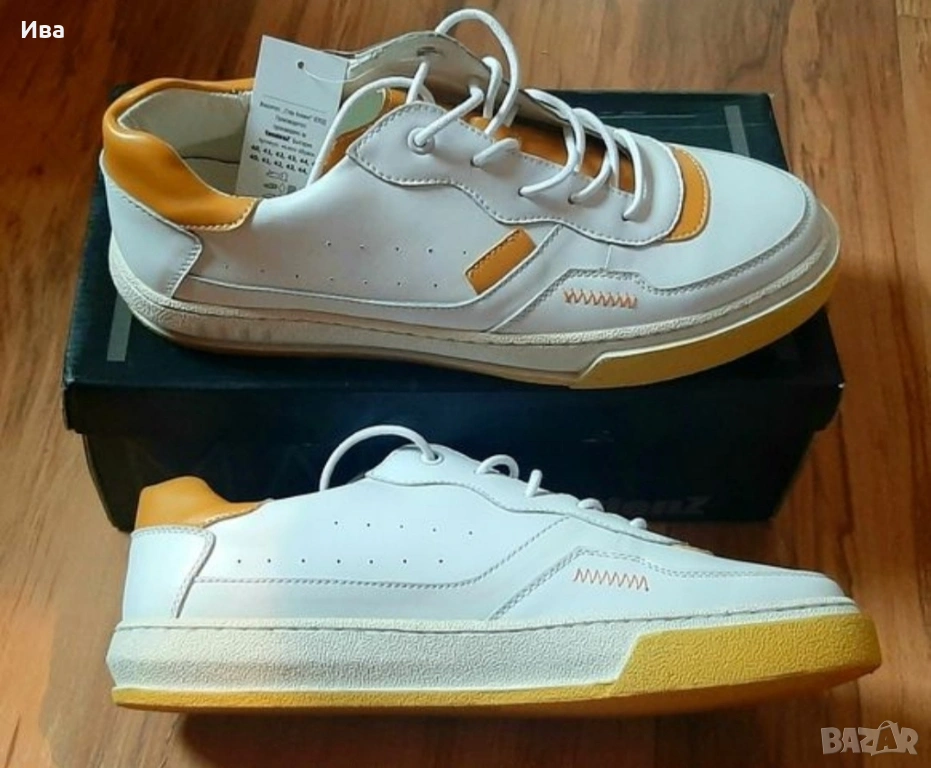 Нови мъжки обувки от естествена кожа , снимка 1