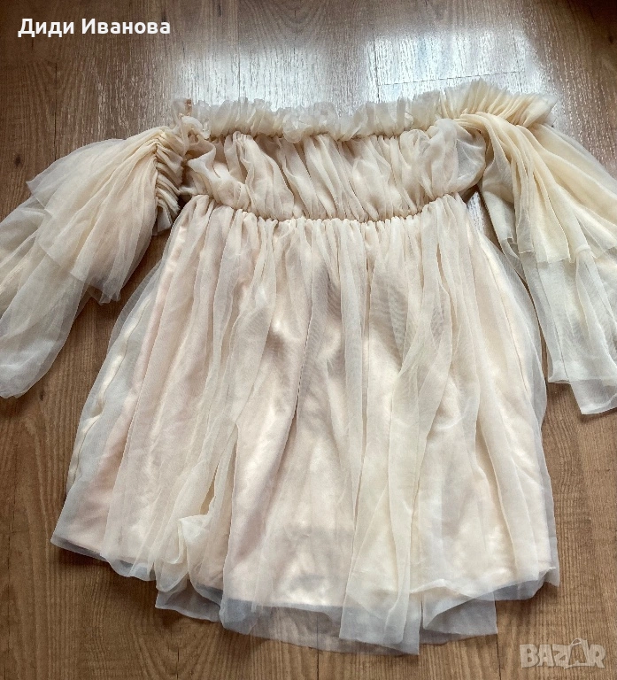 Дамска официална къса рокличка, снимка 1