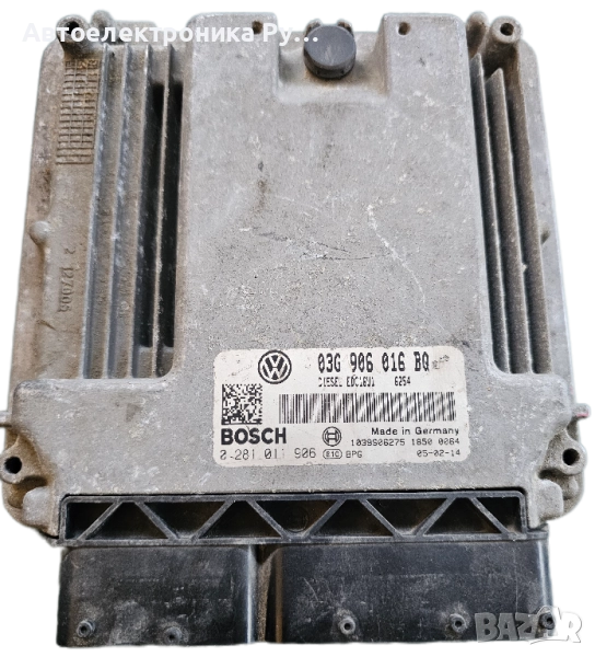 компютър ,03G906016 BQ ,0281011906 ,VW Touran Caddy 2.0 TDI , снимка 1