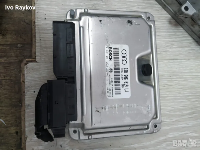 Компютър двигател за Audi A4 B6 , 038 906 019 LJ , 0281011222, снимка 1