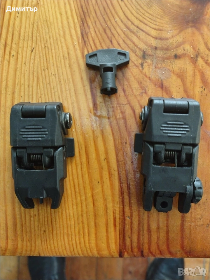 Сгъваеми тактически мерници Magpul, снимка 1