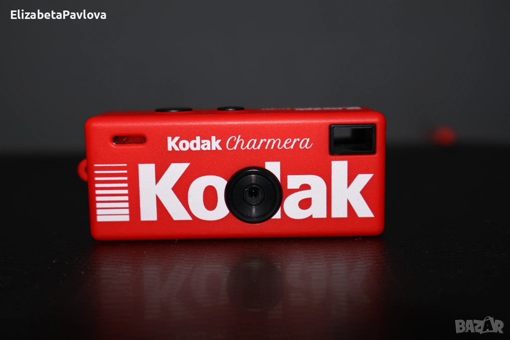 Камера Kodak Charmera - ЧЕРВЕН цвят, снимка 1