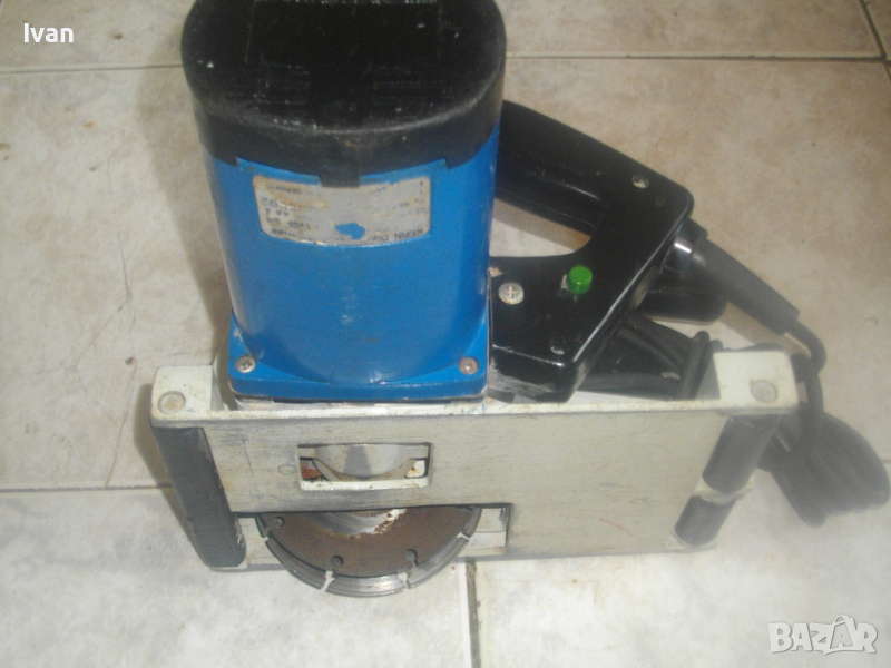 Професионална Фреза копаене канали Каналокопка 6,0 кг Немска Оригинална Масивна-ф125мм-Копае 30мм, снимка 1