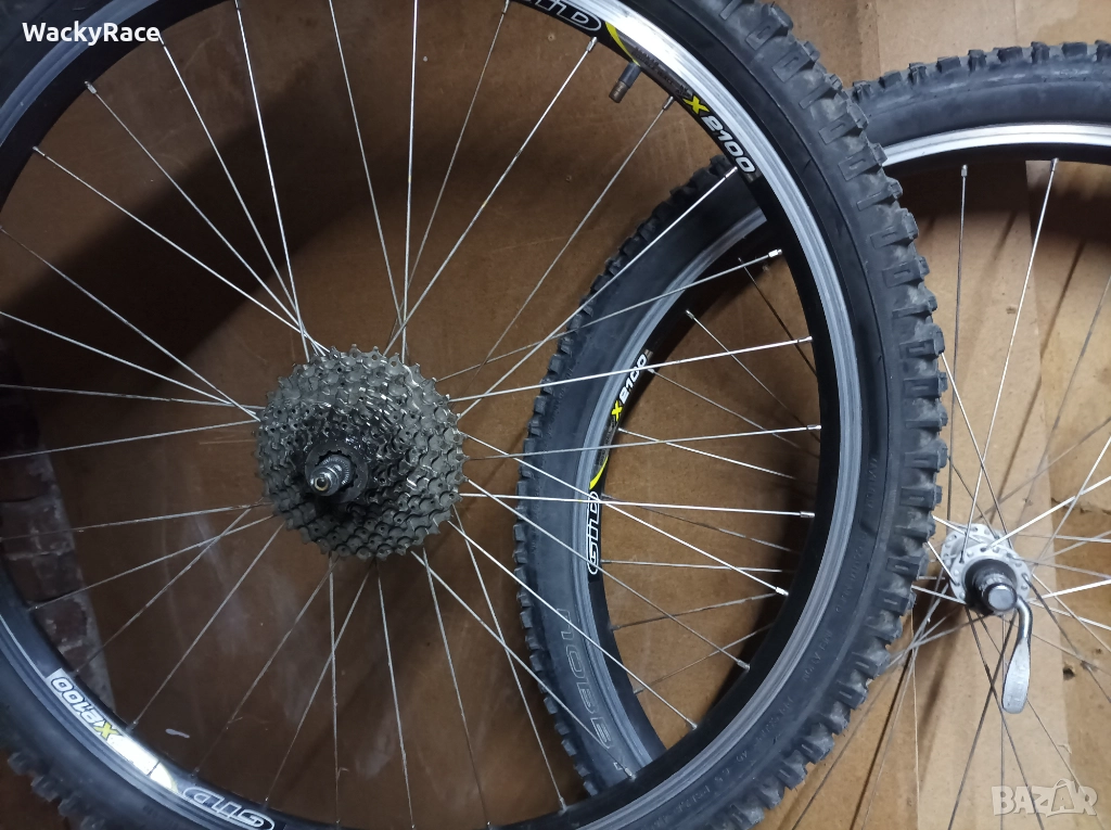 Капли за велосипед 26 цола + касета и гуми, снимка 1