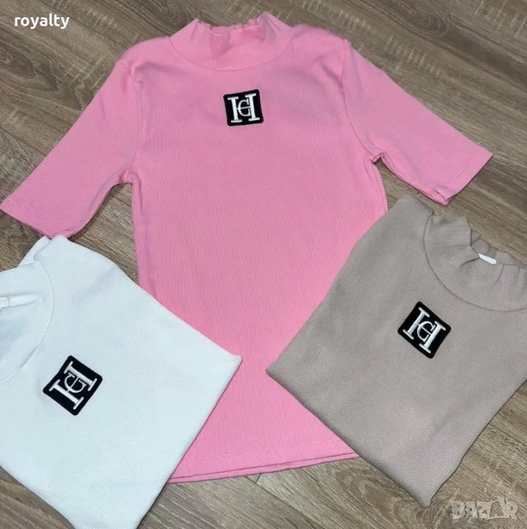 Дамски Блузи Рипс Различни Цветове , снимка 1