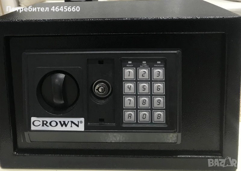 Електронен сейф Crown , снимка 1