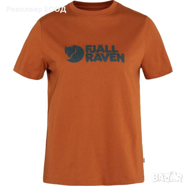 Дамска тениска Fjall Raven - Logo Tee, в цвят Terracotta Brown, снимка 1