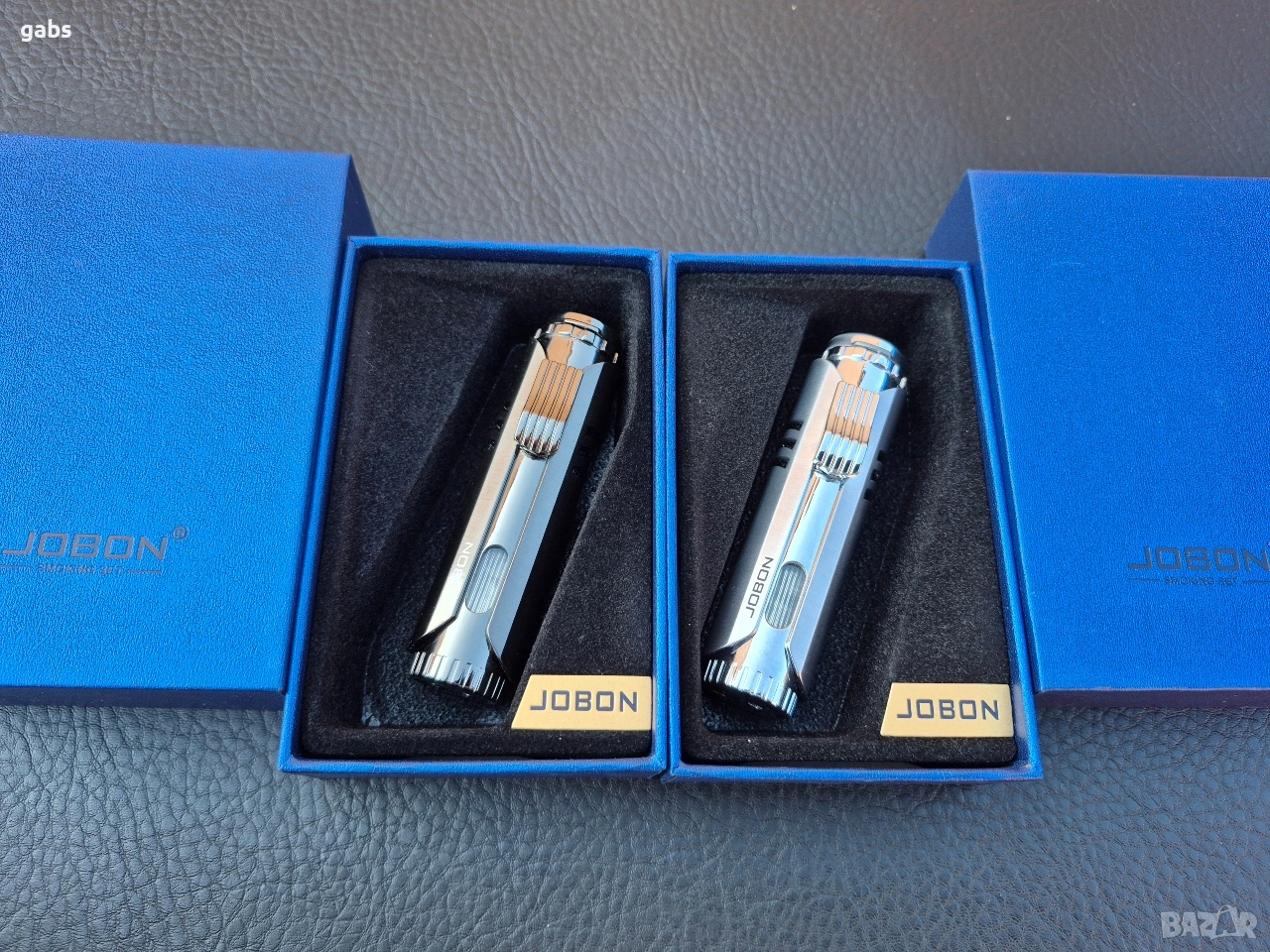 Луксозна запалка JOBON в подаръчна кутия ,два цвята C5685, снимка 1