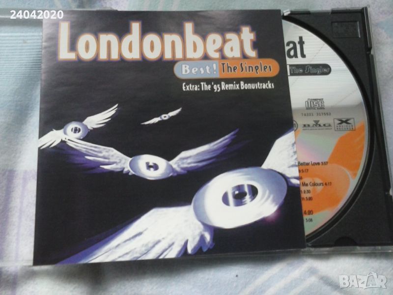 Londonbeat – Best! The Singles матричен диск, снимка 1