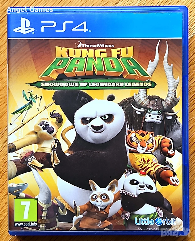 Kung Fu Panda Showdown of Legendary Legends PS4 Playstation 4 PS5 PS 5, снимка 1