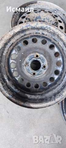 Желязна джанти за Рено 14ц, снимка 5 - Гуми и джанти - 51910846