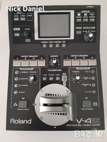 Roland V-4EX 4-канален цифров видео миксер с ефекти, снимка 1 - Друга електроника - 46472280