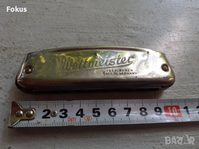 Малка колекционерска маркова хармоника Weltmeister, снимка 5 - Антикварни и старинни предмети - 53469873