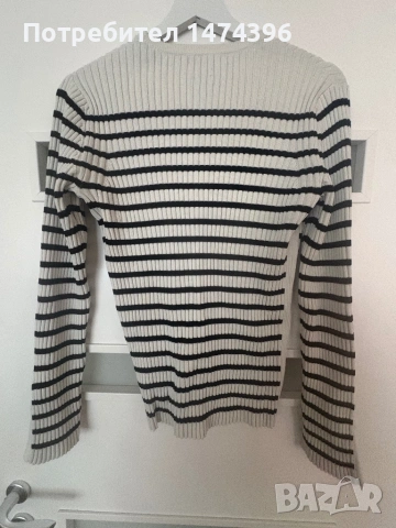 Памучна блуза Massimo Dutti, снимка 2 - Блузи с дълъг ръкав и пуловери - 53923962