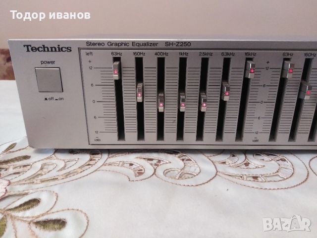 Technics-sh-z250, снимка 3 - Еквалайзери - 45696663