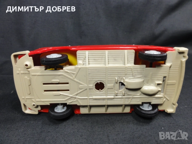 СТАРА РЕТРО СОЦ ГДР DDR ПЛАСТМАСОВА ИГРАЧКА КОЛИЧКА BARKAS B1000, снимка 6 - Колекции - 52791493