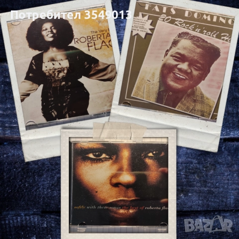 Неофициални cd / цд дискове - нови - Roberta Flack, Fats Domino