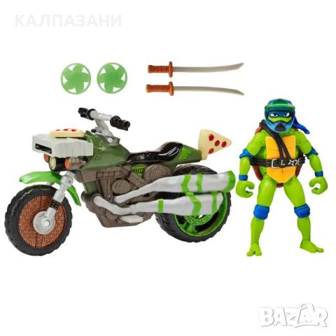 TMNT Костенурка Нинджа "Пълен Хаос" Бойна Машина с Фигура 83430, снимка 8 - Фигурки - 46735677