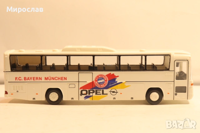 RIETZE H0 1/87 MERCEDES BAYERN MUNCHEN АВТОБУС МОДЕЛ, снимка 3 - Колекции - 54212651