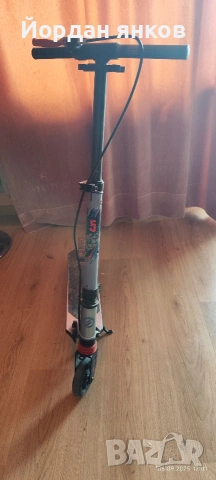 тротинетка с ръчна и задна спирачка, снимка 2 - Детски велосипеди, триколки и коли - 53187096