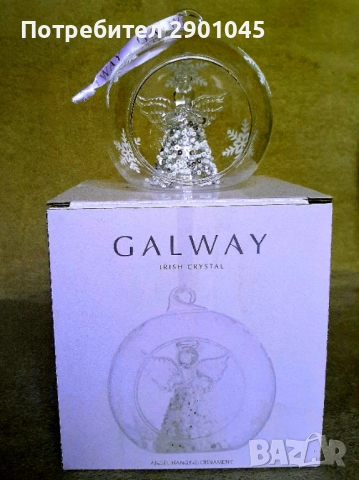 КРИСТАЛНА ТОПКА , снимка 2 - Декорация за дома - 52788235