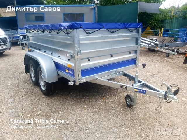 Туристическо ремарке VESTA LIGHT 23DA с допълнителни канати и плосък брезент, снимка 8 - Ремаркета - 52100629