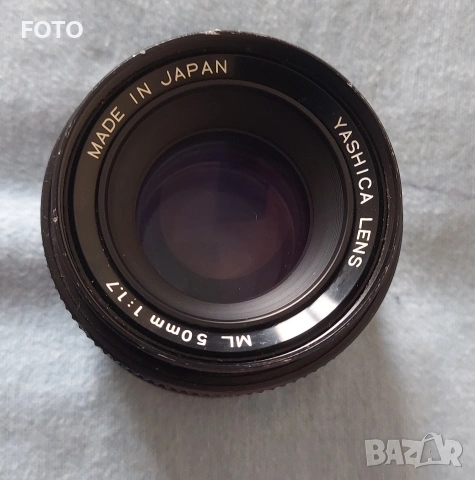 Yashica lens ML50mm 1:1.7, снимка 4 - Обективи и филтри - 53847935