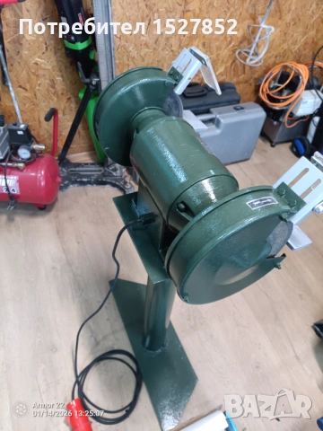 Професионален немски шмиргел Elektra BECKUM 1200w 1,5 конски сили , снимка 5 - Други инструменти - 53097869