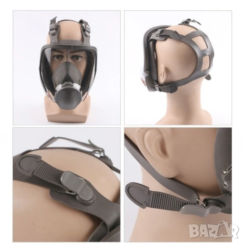 Респираторна защитна маска 6800 с филтри, снимка 9 - Други машини и части - 53771002