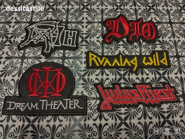 Чехлии нашивки на метал банди