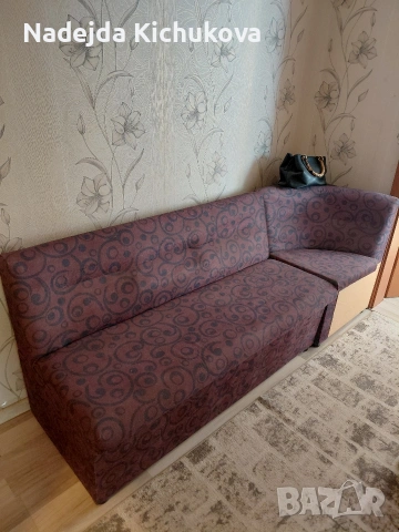 Кухненски диван.Цена-60 евро., снимка 2 - Дивани и мека мебел - 53673743