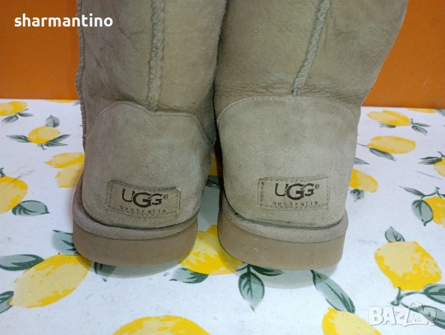 UGG N 41 кожени , снимка 4 - Дамски боти - 53447218