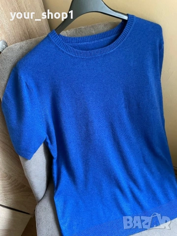 Кашмир  дамска блуза с къс ръкав , снимка 13 - Блузи с дълъг ръкав и пуловери - 53865757