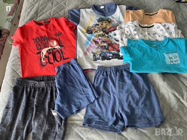 Летни дрехи за момче 110/116, снимка 5 - Детски тениски и потници - 54237050