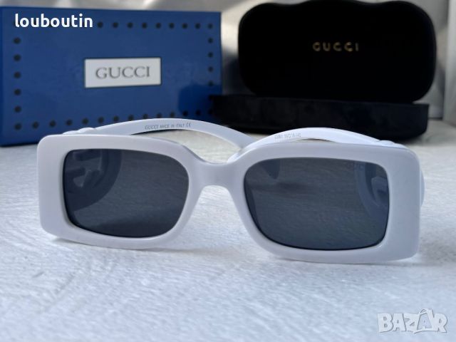 Gucci 2024 дамски слънчеви очила правоъгълни GG1325, снимка 6 - Слънчеви и диоптрични очила - 46486468