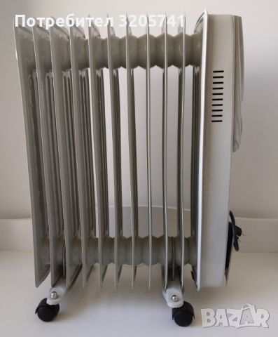 Електрически Маслен радиатор SANG с 11 ребра – много запазен!, снимка 1 - Радиатори - 45191957