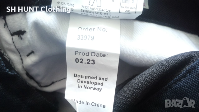 Wenaas 74334 4-Way Stretch work Touser размер 48 / S еластичен работен панталон W4-417, снимка 18 - Панталони - 52025728