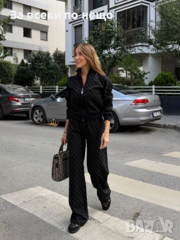 Guess Дамски Черен Комплект Гучи Код E1206, снимка 2 - Комплекти - 53252978