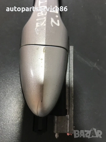 Външна дръжка за задна лява врата, сребриста за Mazda Tribute (2003) 3S41-A266B23-AB, снимка 2 - Части - 53612207