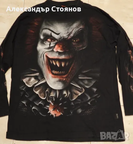 Блуза с дълъг ръкав "Horror Circus", снимка 1 - Блузи - 47166620