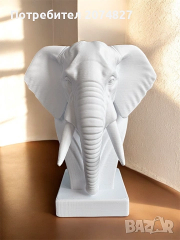 Слон статуетка, снимка 2 - Декорация за дома - 53370742