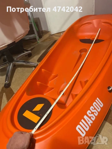 Каяк OUASSOU, едноместен каяк , снимка 5 - Водни спортове - 53941260