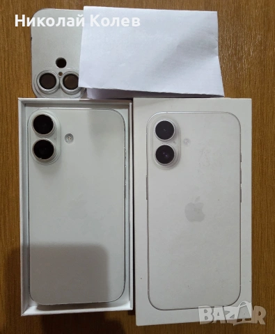 IPhone 16/5G/8/128GB/88%Капацитет , снимка 3 - Apple iPhone - 53946098
