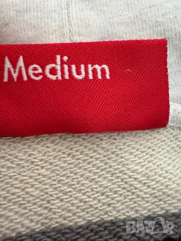 SUPREME Striped Hoodie ( M) , снимка 9 - Суичъри - 48825804